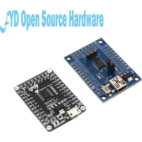 N76E003AT20 Microcontroller Development Board N76E003 51 C51 Expansion Board 8051 Core System Board Single Chip Microcomputer