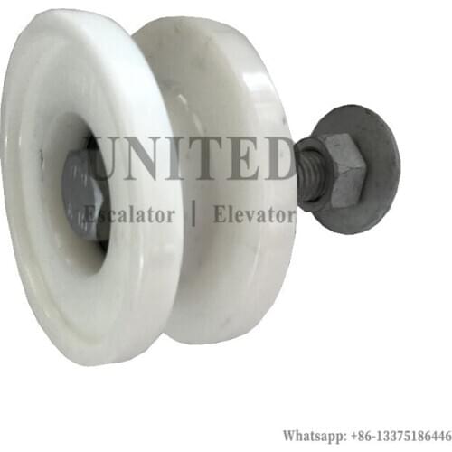 Escalator Handrail Guide Roller GAA456DH1 OD70mm W34mm 6201RS W Shaft