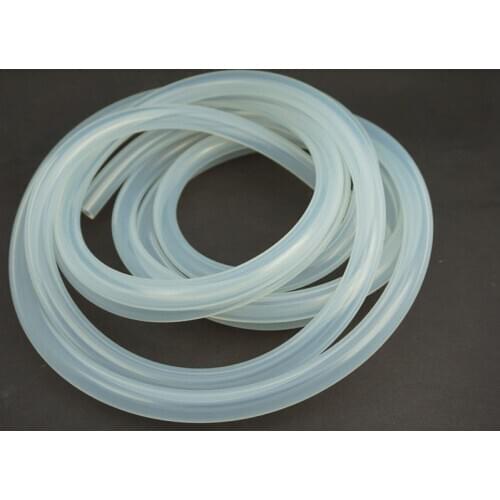 Food Grade Silicone Vacuum Tube Hose Translucent Pipe catheter Beer &Wine Making