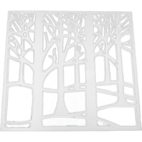 Handicrafts DIY Forest Cutting Dies Metal Cutting Stencils for Scrapbooking