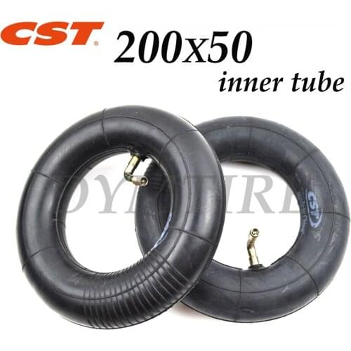 200x50 Inner Tube CST Butyl Tube Tyre for 8 Inch Electric Scooter Front and Rear Wheels 200*50 Inner Camera Replacement Parts
