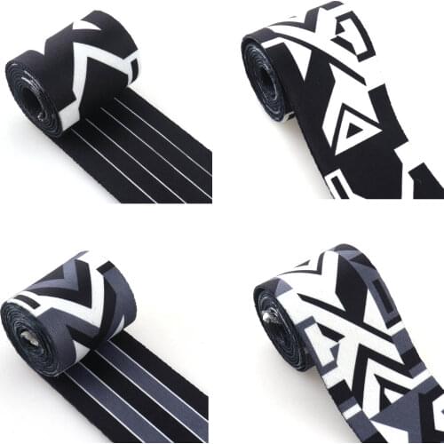 2 Inch width New Design Black color polyester Straps webbing Ribbon For Dog collar webbing Bag Belt guitar webbing 2yards