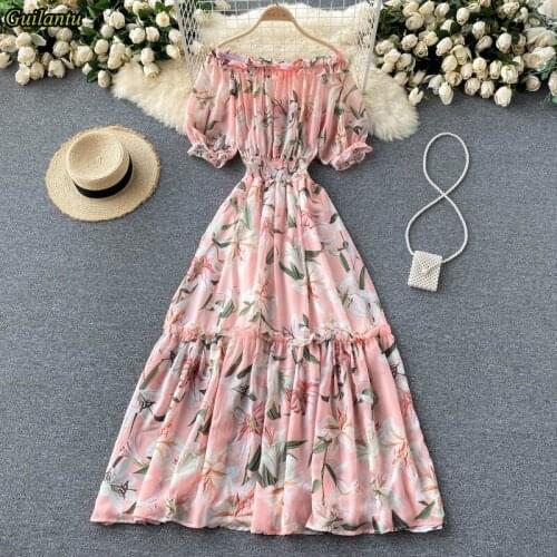 Smlinan Summer Chiffon Dresses