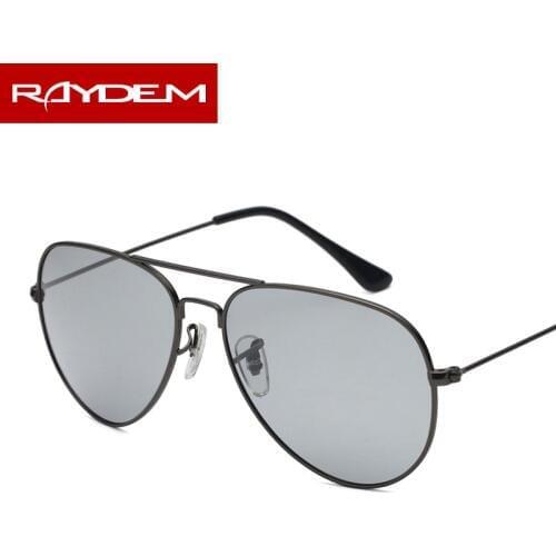 2018 New Polarized Man Sunglasses Photochromic lenses Alloy frame Female Male Pilot Sun Glasses Casual polar Aviation Eyeglasses