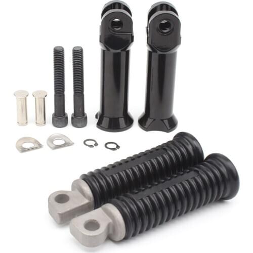 Motorcycle Rear Footrest Foot Pegs Pedal Bracket Holder For Harley Softail Breakout Fat Boy Street Bob Sport Glide Deluxe 18-20