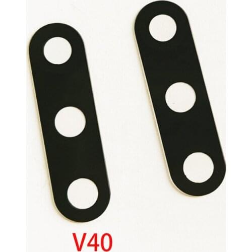 50PCS For LG V20 V30 V40 Rear Back Main Camera Glass Lens With Sticker Repair Part