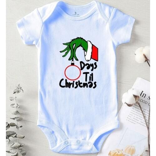 Winter Jumpsuit Kids Toddler Girl Fall Clothes Christmas Outfit Baby Cotton Newborn Boy Clothes Print Bodysuit for Newborns