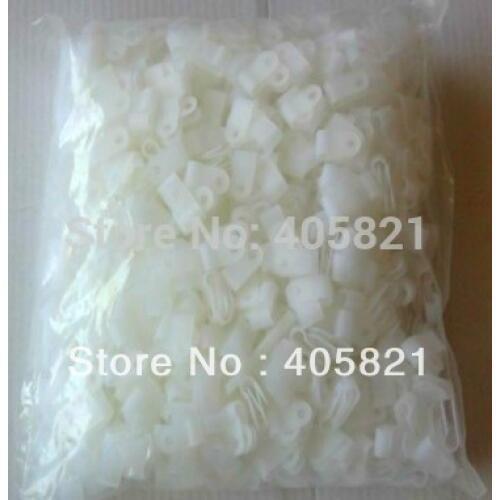 1000PCS/Bag Nylon66 R type wire Clips16mm(5/8'')