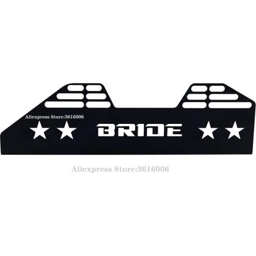 2X BRIDE Racing Bucket Seat Side Mounts Brackets Stainless Steel Car seat bracket accessories