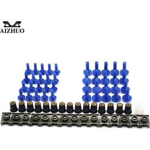 Motorcycle Accessories Aluminum Windscreen Fairing Bolts Nut Screws Washer for suzuki Bandit 650S DL1000 GSF1200 1250 650 BANDIT