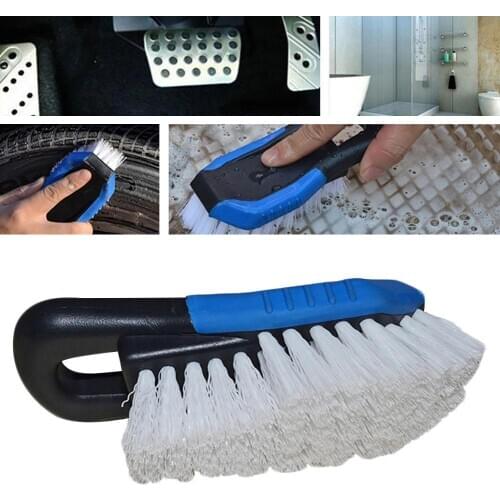 Car Truck Vehicle Wheel Tire Washing Interior Pedal Foot Mat Cleaning Brush Tool