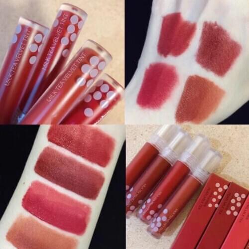 Velvet Matte Lipstick Air Lip Tint Matte Lip Gloss Lip Stick Makeup Long Lasting Waterproof Lipgloss Sexy Color Liquid Lipstick