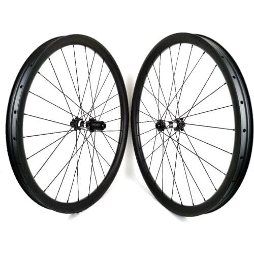 Free shipping 27.5er tubeless mountain bike carbon wheels 40mm width 30mm depth MTB DH carbon wheelset with UD matte finish