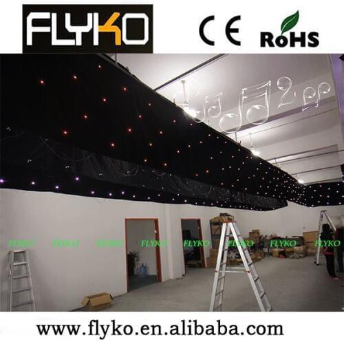 Free shipping Wonderful soft curtain led light base table decorations