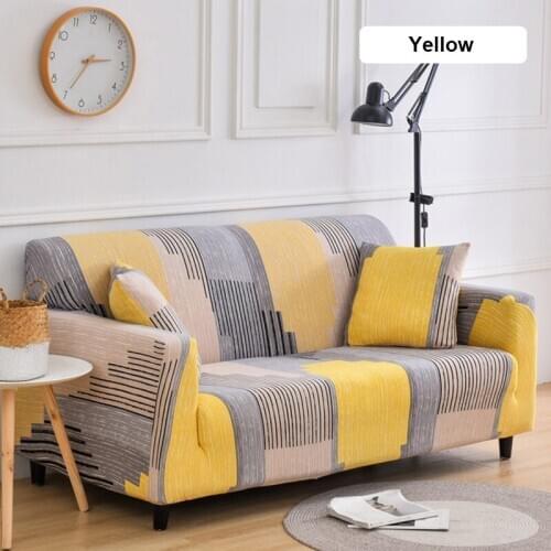 Elasticity Sofa Cover for Living Room Universal Spandex Case for Stretch Sofa Cover Non-slip Couch Slipcover 1/2/3/4 Seater