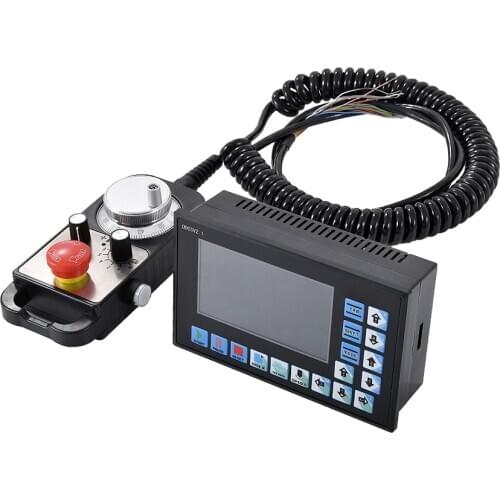 DDCSV2.1 500KHz CNC 3-Axis Engraving Machine Controller Motion Control System G Code Stepper Motor Driver+Electronic Hand Wheel
