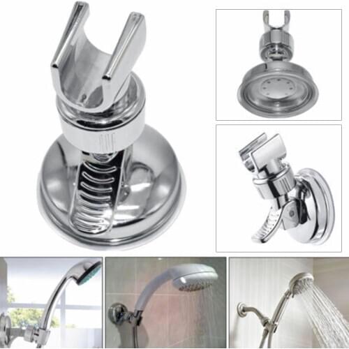 Vacuum Suction Shower Head Holder Bracket, Heavy-duty, Adjustable for Home Hotel