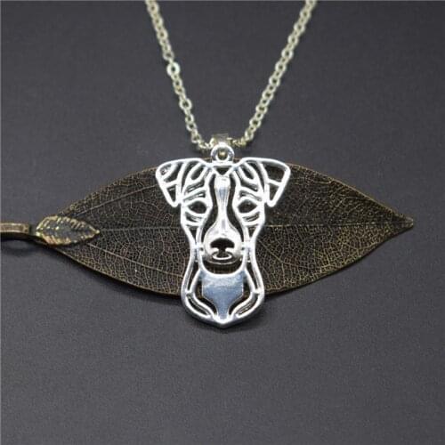 Elfin Wholesale Trendy Jack Russell Terrier Necklaces Parson Russell Terrier Pendant Necklaces Women Men Jewellery