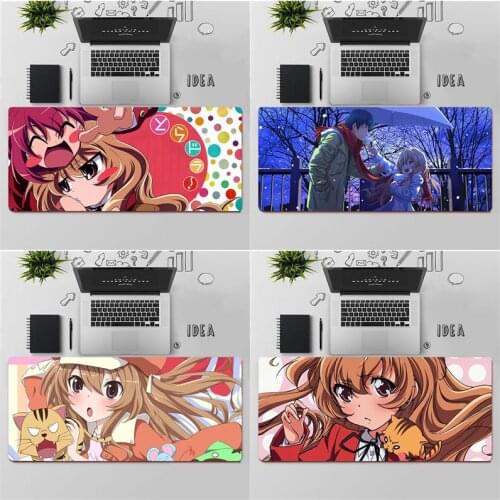 FHNBLJ High Quality taiga aisaka toradora Locking Edge Mouse Pad Game Free Shipping Large Mouse Pad Keyboards Mat