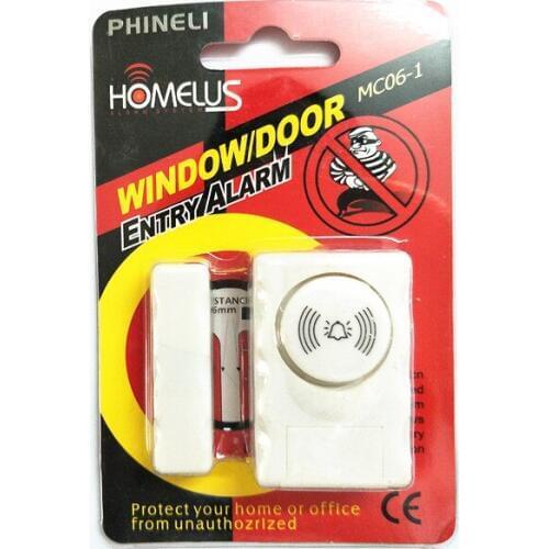 Loud Wireless Home Security Door Window Entry Alarm warning System Magnetic Sensor