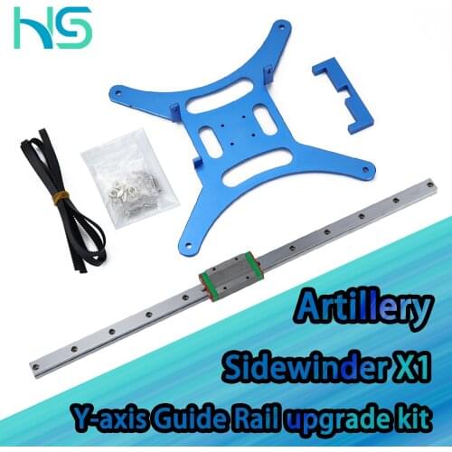 Haldis 3D Hiwin Linear Rail Y-axis upgrade kit applies to the Artillery SidewinderX1 SW-X1 Artillery Genius Y-axis improvement