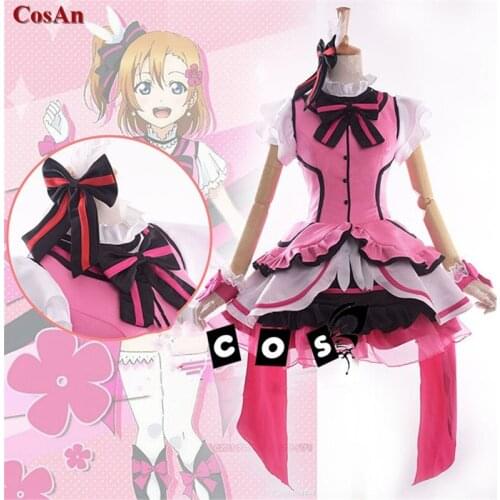 Anime LoveLive Kousaka Honoka Cosplay Costume Kira Kira Sensation Lovely SJ Uniform Dress Activity Party Role Play Clothing S-XL