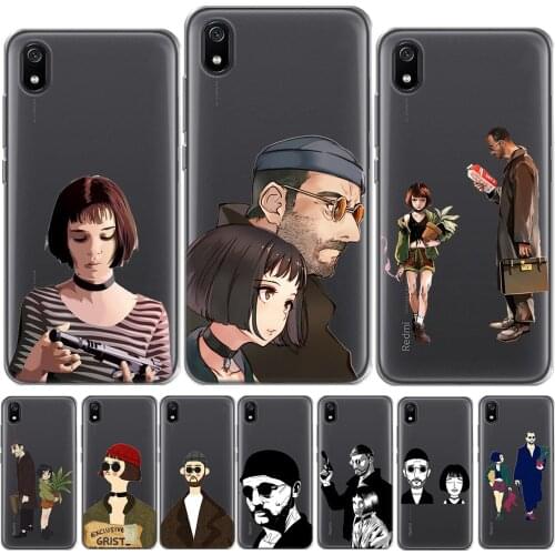 Leon Matilda Natalie Portman Silicone Case For Coque Xiaomi Mi A1 A2 Mi 8 Pro Redmi K20 Pro 4X 5 Plus Note 10 8 7 4 4X 5 6 Pro