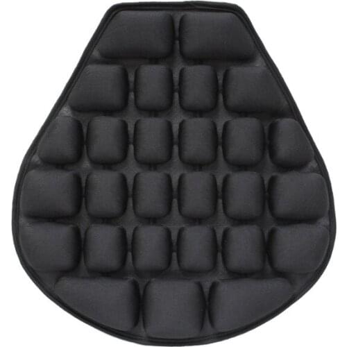 Motorcycle Air Seat Cushion Inflatable Air Pad Pressure Relief Ride Seat Cushion Cool Seat Cover Seat Sunscreen Mat