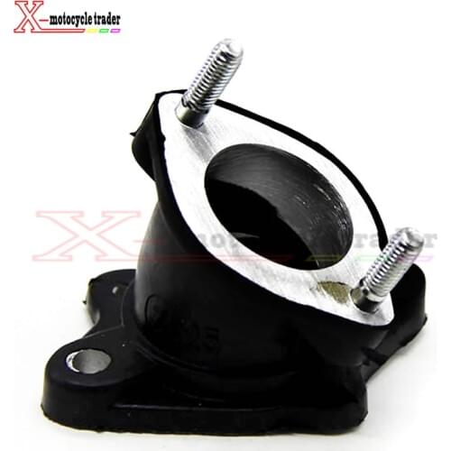 Motorcycle Dirt Bike 30mm Angled Adapter Intake Inlet Manifold Pipe fit CG 200-250cc ATV Dirt Bike & Go Kart