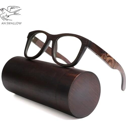 New retro patterned glasses with bamboo feet | couple glasses frame, bamboo and wood dyed brown eye protection sunglasses