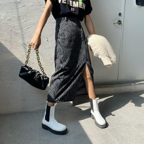 Женские юбки джинсовые PENGANCUO China At AliExpress