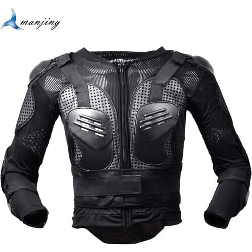 Full body IMPACT Armor Skiing Skating Motocross motorcycle Riding Back Chest Guard Mesh cloth flexibility