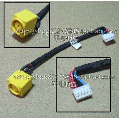 DC Power Jack with cable For Lenovo E320 E325 E125 E120 E330 laptop DC-IN Flex Cable