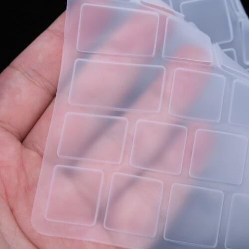 US Version Russian Keyboard Silicone Skin Cover For Apple Macbook Air Pro 13 15