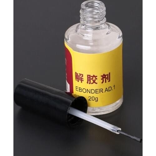 20g Glue Adhesive Superglue Remover Cleaner Debonder Bottle For UV Epoxy Resin MOLC