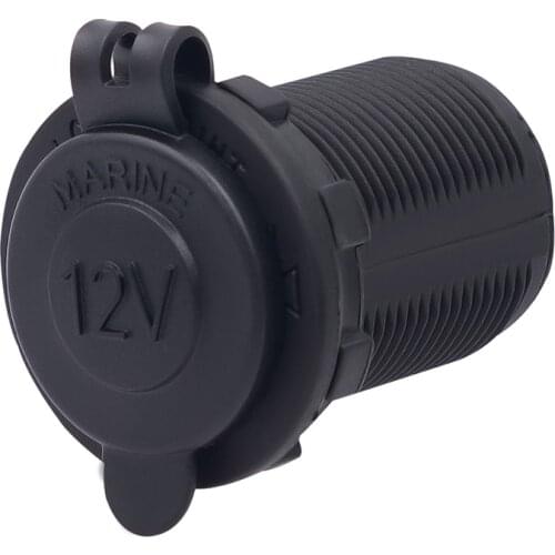 12V Waterproof Car Cigarette Lighter Socket Auto Boat Motorcycle Tractor Power Outlet Socket Receptacle Car Accessories