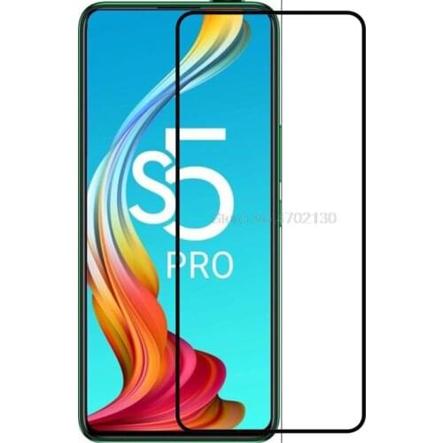 9D Full Cover High-alumina Tempered Glass For Infinix S5 Pro Screen Protector protective film For Infinix S5 Pro Phone glass