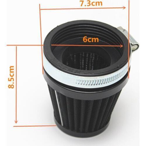 Motorcycle Dirt Bike Cleaner Replacement Motor Intake Air Filter - 60mm