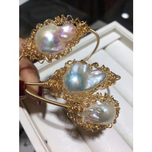 D218 Fine Jewelry Natural 11-12mm Fresh Water Pearls Bracelets for Women Fine Pearls Bracelets