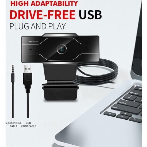 2K Full HD Webcam 1080P USB Web Camera With Microphone Manual Focus Mini Video Camera For Computer PC Gamer Complete Camera