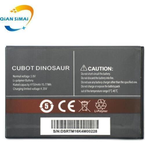 5Pcs High Quality New Original CUBOT Dinosaur Battery for CUBOT Dinosaur Mobile Phone in stock + track code