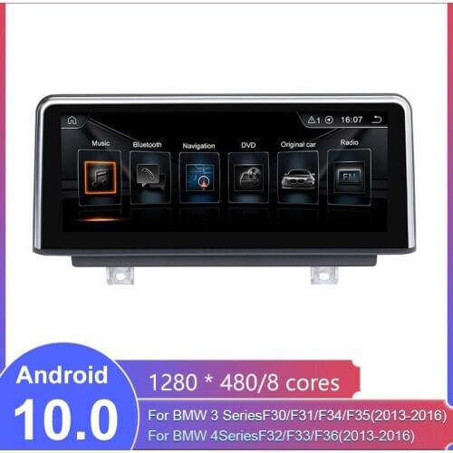 10.25 inch Android 10.0 Car Radio Stereo for(2013-2016) BMW 3 Series F30/F31/F34 BMW 4 series F32/F33/F36