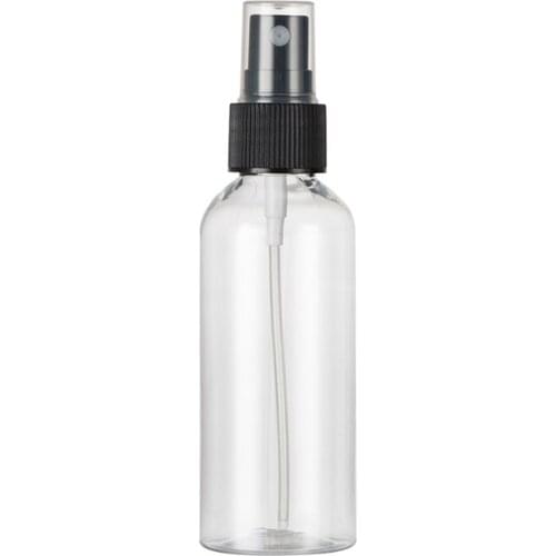 80ML 50PCS Transparent Empty PET Plastic Perfume Spray Bottle 80CC Spray Plastic Container Cosmetics Packaging Container