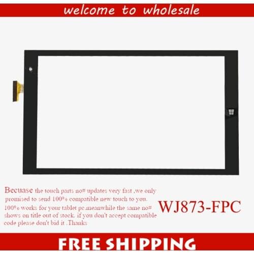 Black 10.1" Tablet PC WJ873-FPC V2.0 Touch Screen Touch Panel MID Digitizer Glass Sensor Replacement WJ873 FPC V2.0