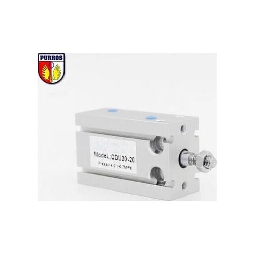 CU CDUK 10 Free Installation Cylinder, Bore: 10mm, Stroke: 5/10/15/20/25/30-Dmm