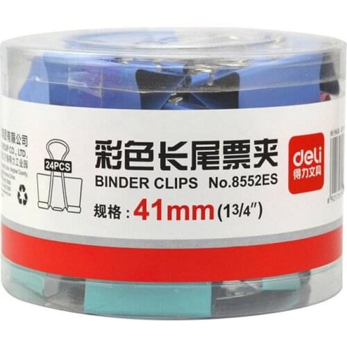 Long tail clip 8552ES 41mm color long tail clip 24 dovetail clips