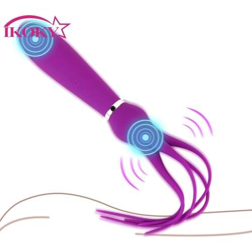 Dildo Vibrator Female Masturbation Nipples Clit Stimulation SM Whip Sex Products Massager Sex Toys For Couple G Spot