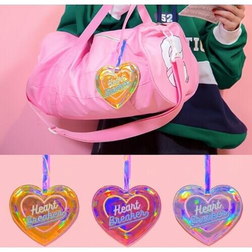 Hypnotic embroidered luggage tag Girly travel anti-lost pendant Art luggage luggage tag cute luggage tag