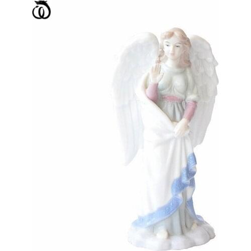 Ceramics Holy Virgin Girl Arts Sculptur Decoration Abstract Angel Character Craft Modern Home Decor LivingRoom Accessories R7284