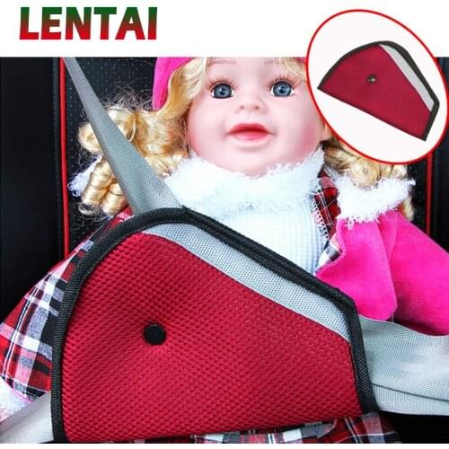 LENTAI For Skoda octavia a7 a5 2 rapid fabia superb Volvo xc90 s60 xc60 Land Rover 1Pc Car Child seat belt triangular adjustment